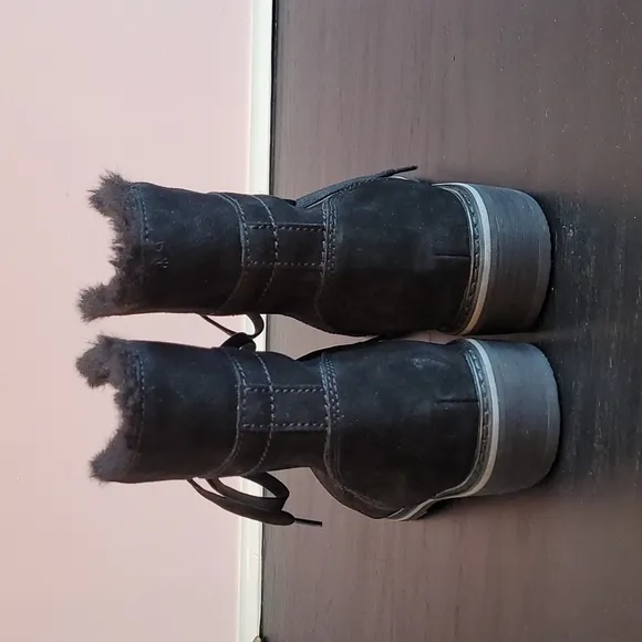 NWOB BLONDO black suede boots