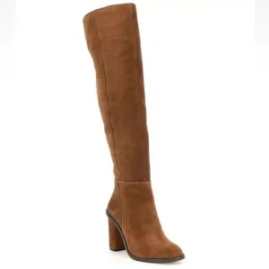 NWOB Gianni Bini Women’s Barrine Over-the-Knee Block Boots, BARRINE, Size 6 M