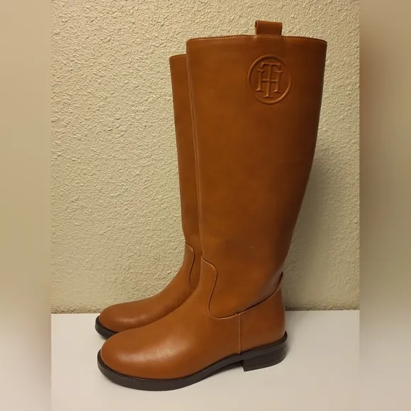 NWOB Tommy Hilfiger Rayais Riding Boots Size 8