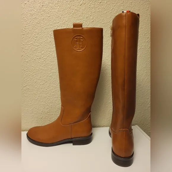 NWOB Tommy Hilfiger Rayais Riding Boots Size 8