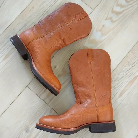 NWOB Twisted X Tooled Leather Boots
