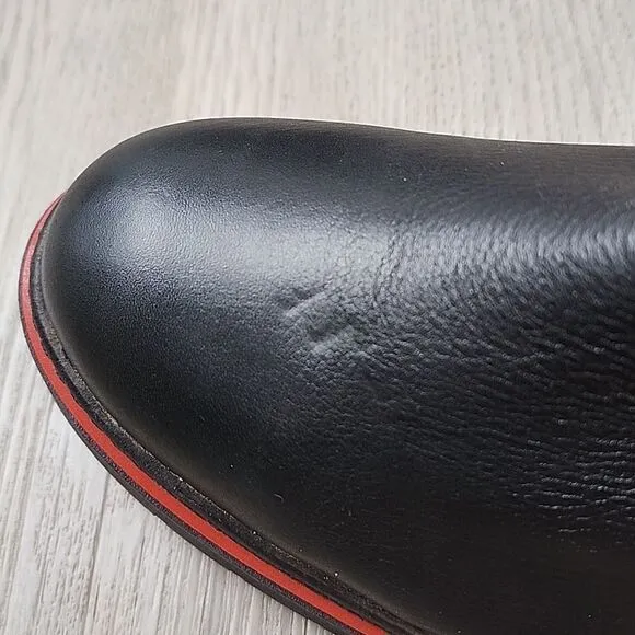 NWOB Bos. &amp; Co. Zap Leather Side Zip Boots size 41
