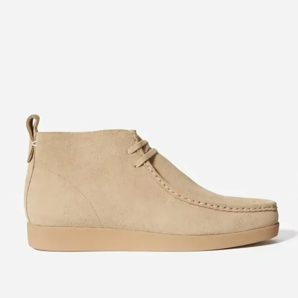 NWOT Everlane Suede Moc toe boots