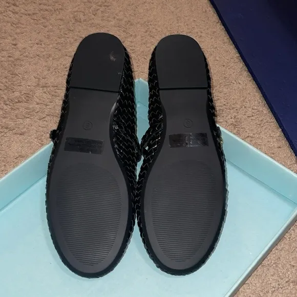 NWOT House of Harlow 1960 Black Women's Flat Shoes Sz. 8
