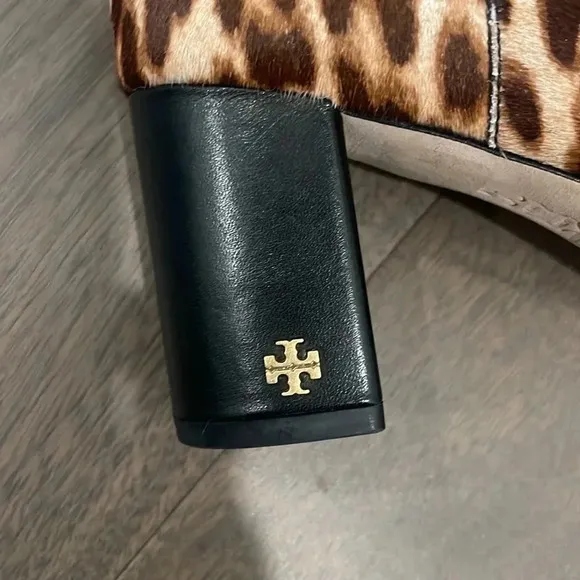 NWOT | Tory Burch | Brooke Leopard Print Cow Hair Ankle Bootie | Size 7
