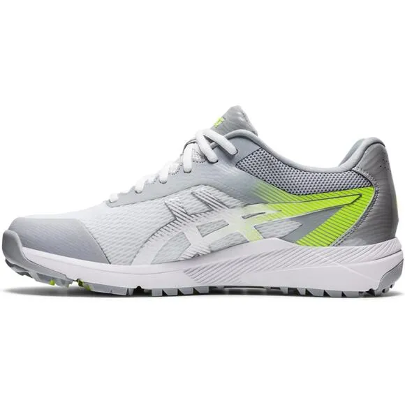 NWT ASICS Men's Gel-Course Golf Shoes – White/Grey/Lime, Size 11.5