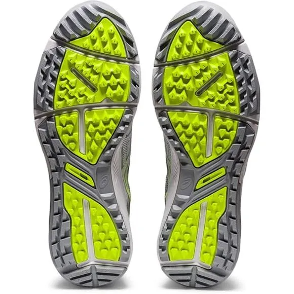 NWT ASICS Men's Gel-Course Golf Shoes – White/Grey/Lime, Size 11.5