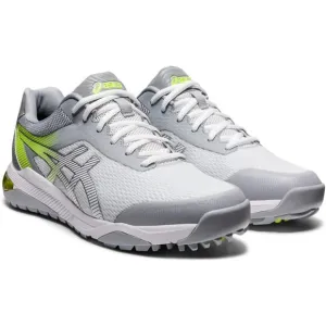NWT ASICS Men's Gel-Course Golf Shoes – White/Grey/Lime, Size 11.5