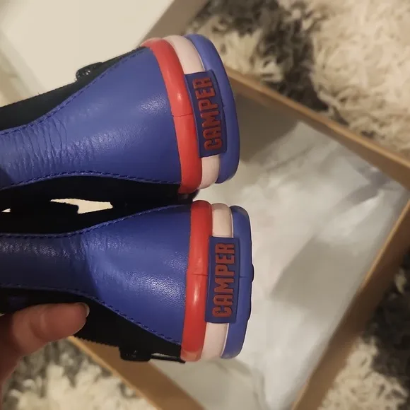 NWT Camper Kids Suede Boots