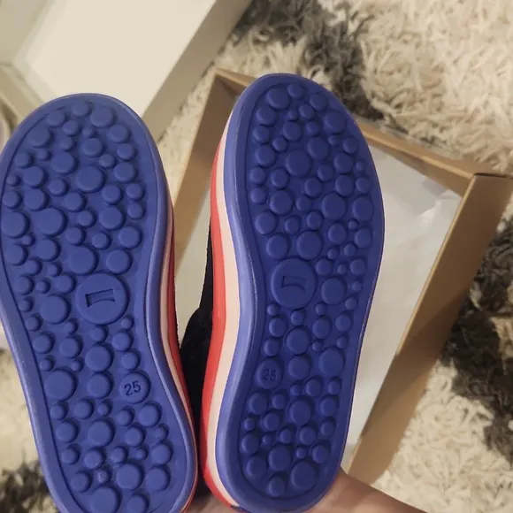 NWT Camper Kids Suede Boots