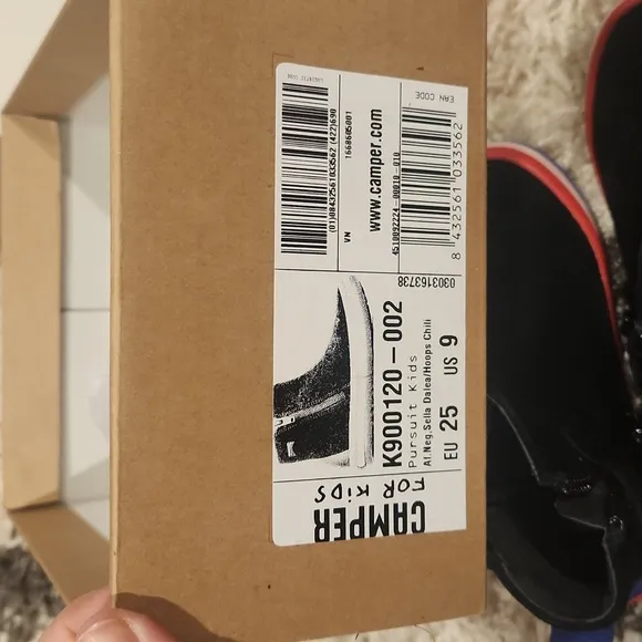NWT Camper Kids Suede Boots