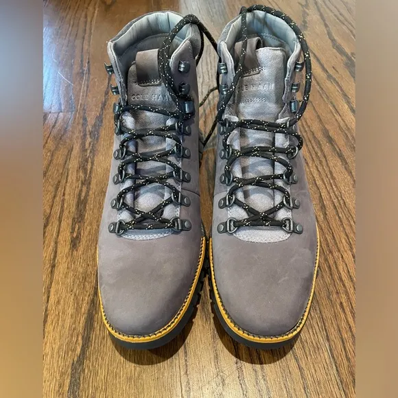 NWT Cole Haan ZERØGRAND Hiker Boot -  men’s water resistant suede boots size 9.5