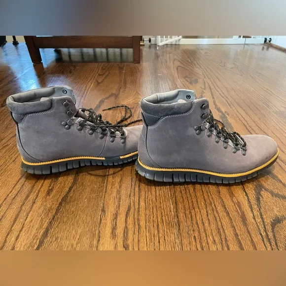 NWT Cole Haan ZERØGRAND Hiker Boot -  men’s water resistant suede boots size 9.5
