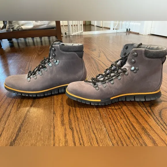 NWT Cole Haan ZERØGRAND Hiker Boot -  men’s water resistant suede boots size 9.5