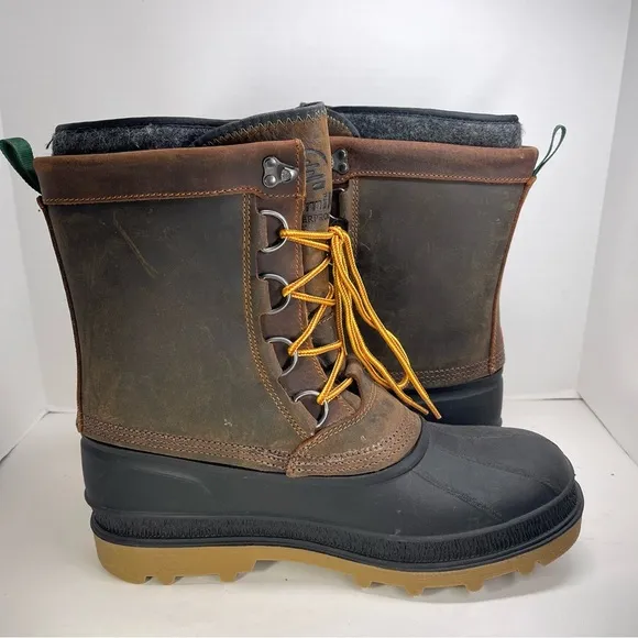 NWT KAMIK Men’s William Waterproof Three-Season Snow Boots Size 12
