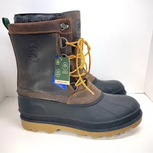NWT KAMIK Men’s William Waterproof Three-Season Snow Boots Size 12
