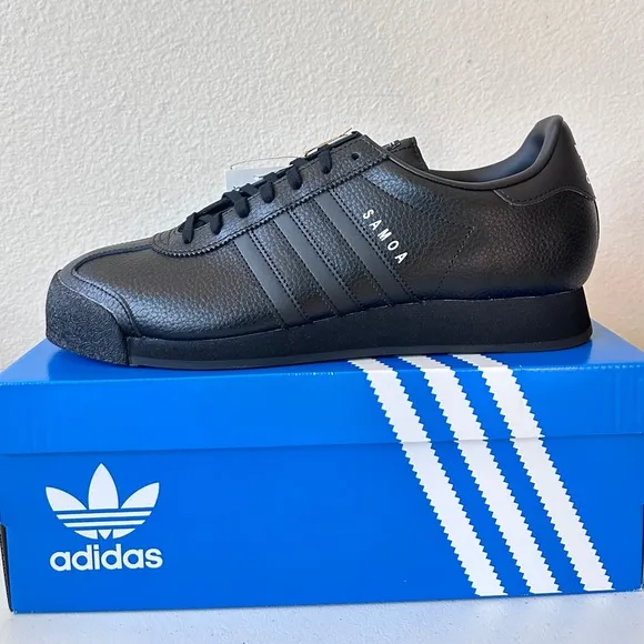 NWT. Men's adidas Originals Samoa Shoes Black Size 11.5