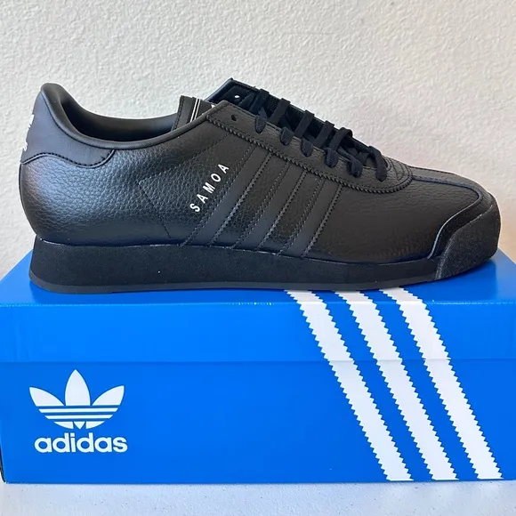 NWT. Men's adidas Originals Samoa Shoes Black Size 11.5