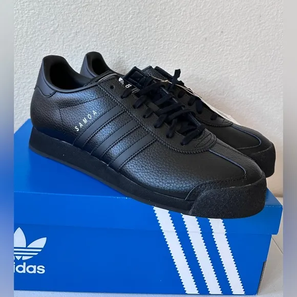 NWT. Men's adidas Originals Samoa Shoes Black Size 11.5