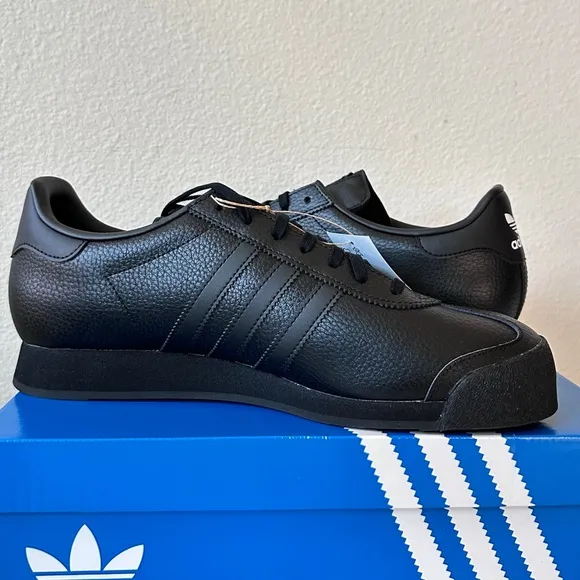 NWT. Men's adidas Originals Samoa Shoes Black Size 11.5