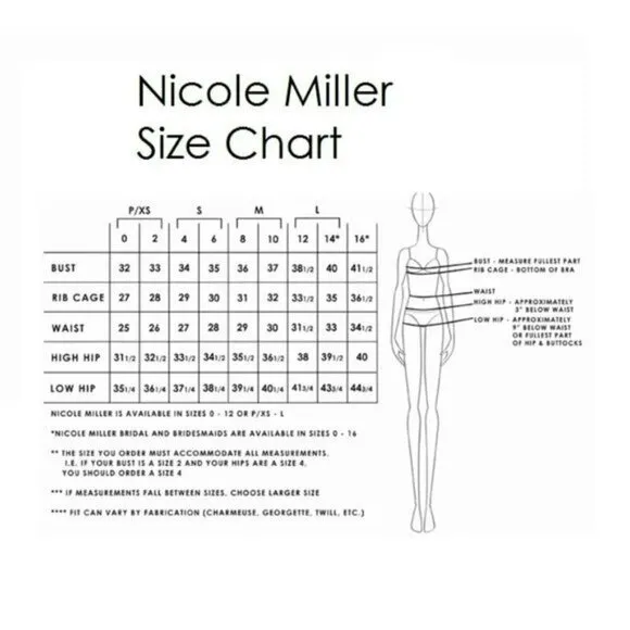 NWT NICOLE MILLER Linen V-Back Tie Waist Fit &amp; Flare Midi Dress