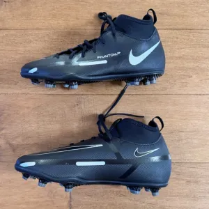 NWT Nike Phantom GT2 Club Dynamic Fit FG Soccer Cleats / Shoes in Black / Silver