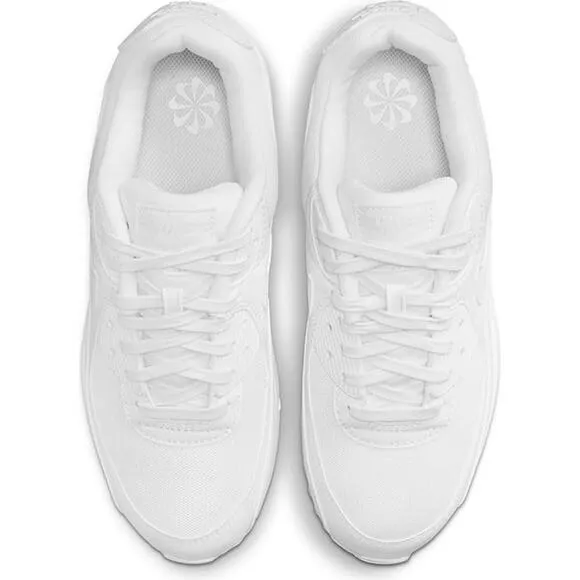 NWT Nike Women's Air Max 90 Casual Shoes,White-Size 10