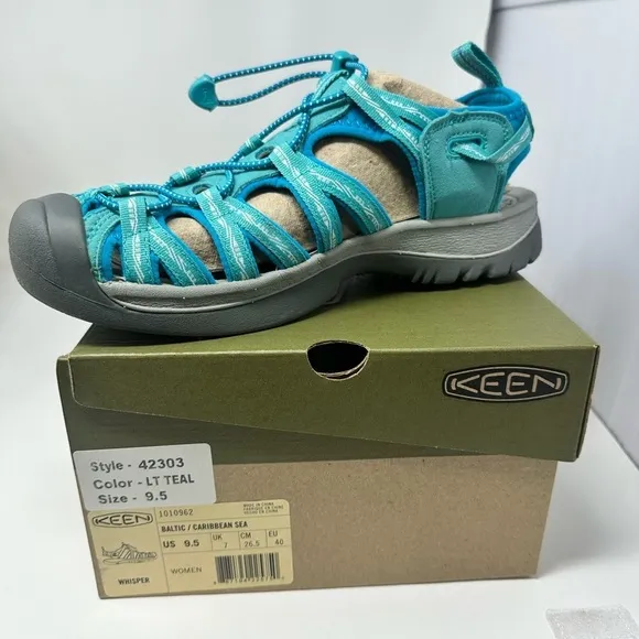 NWT Women’s Keen Teal Hiking Sandals