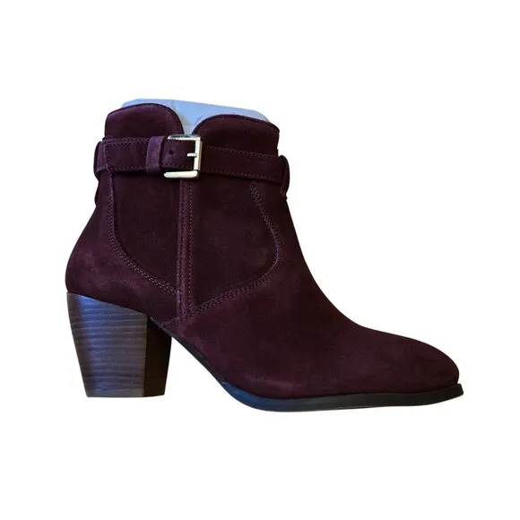 NWT/NWOB Diba Sleek Suede Leather Ankle Boot Size 8.5