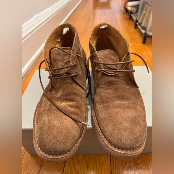 Officine Creative Men's Chukka Boots (Brown Suede)
