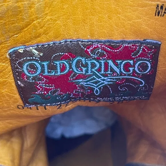 Old Gringo Brown Leather Cowboy/Cowgirl Boots - Sz 8.5