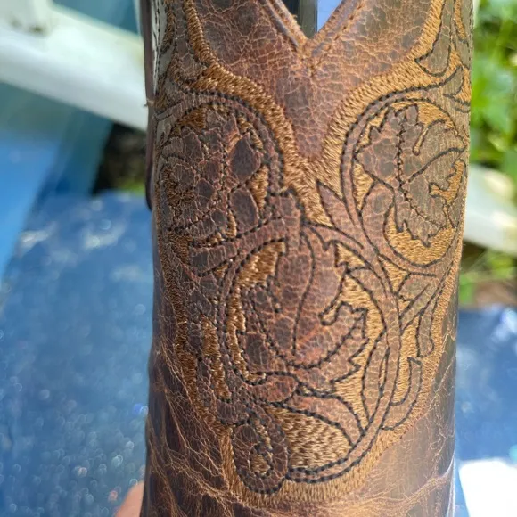 Old Gringo Brown Leather Cowboy/Cowgirl Boots - Sz 8.5