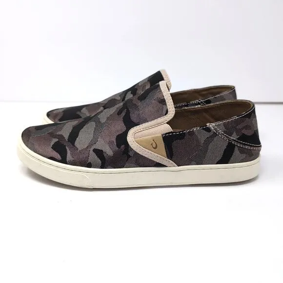Olukai Convertible Sneaker Women's Size US 9.5 EU 39.5 Camo Pehuea Pa'i NEW NWOB