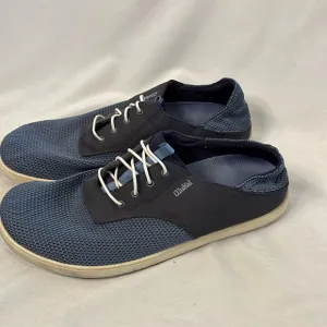 Olukai Nohea Moku Shoes Men 9 Mesh Slip On Casual Sneaker Beach Boat Blue