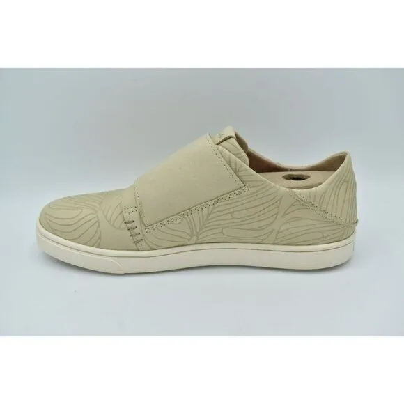 OluKai Womens Size 8.5 Pehuea Loupili Tapa Monstera Print Casual Sneakers Shoes