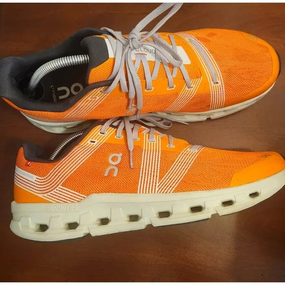 On Cloud Cloudgo Mens RUNNING Shoes In Turmeric/Aloe Size US 12 EU 47 Very Clean