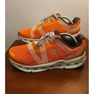 On Cloud Cloudgo Mens RUNNING Shoes In Turmeric/Aloe Size US 12 EU 47 Very Clean