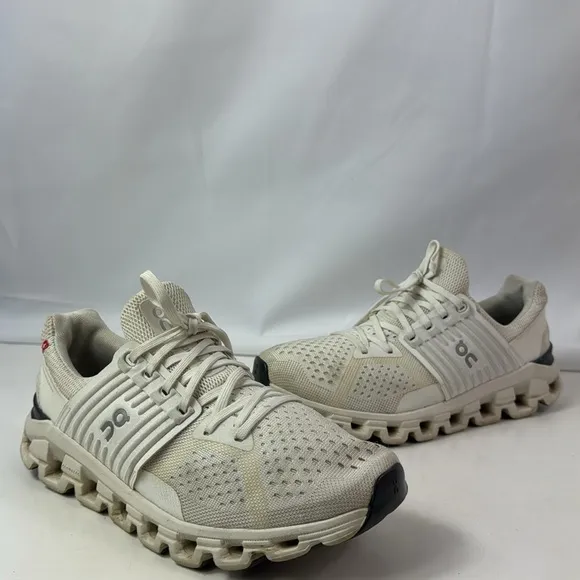 On Cloud Cloudswift Helion Superfoam Glacier White Women’s Running Shoes