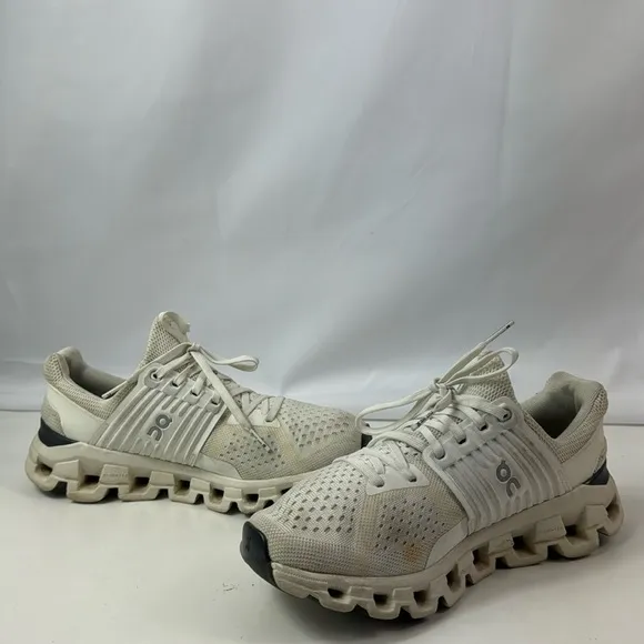On Cloud Cloudswift Helion Superfoam Glacier White Women’s Running Shoes