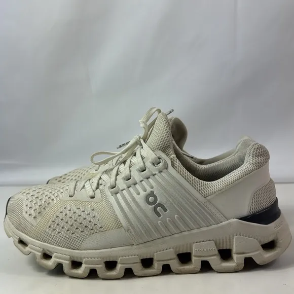On Cloud Cloudswift Helion Superfoam Glacier White Women’s Running Shoes