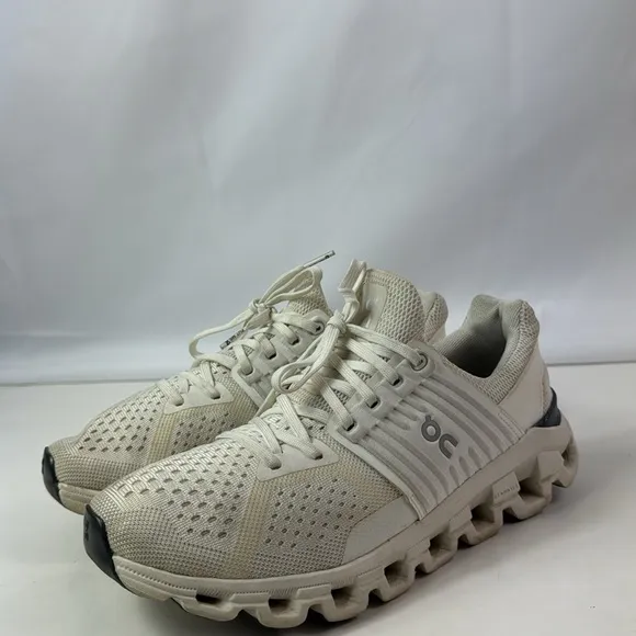 On Cloud Cloudswift Helion Superfoam Glacier White Women’s Running Shoes