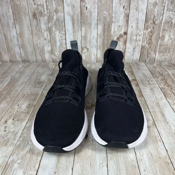 On cloudeasy Running Sneakers Mesh Breathable Sport Shoes Black‎ White Mens 13