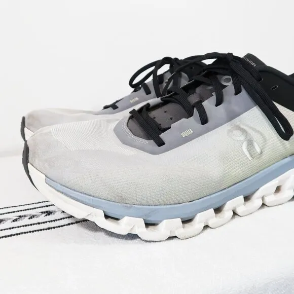 ON Cloudflow 4 Men's Running Shoes Glacier Chambray | US 11