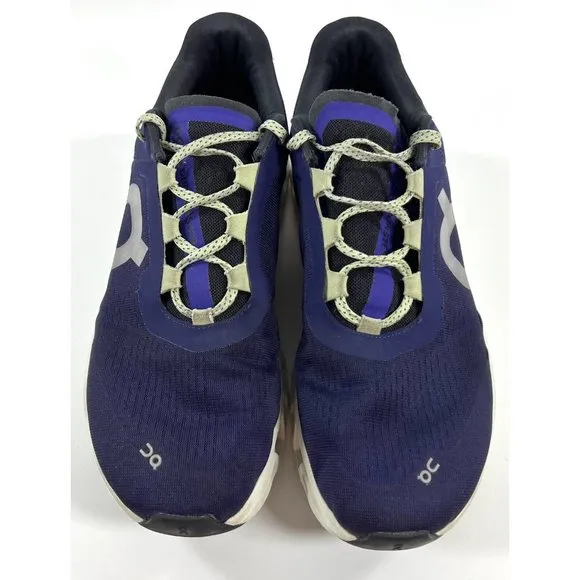On Cloudmonster Mens 11.5 Running Shoes Sneakers Blue Purple Lightweight Cushion