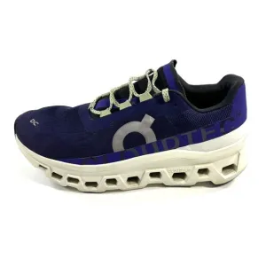 On Cloudmonster Mens 11.5 Running Shoes Sneakers Blue Purple Lightweight Cushion