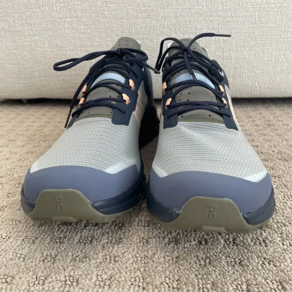 On Cloudvista Running Shoes Men US 10.5 Midnight Olive Lightweight Trail $150