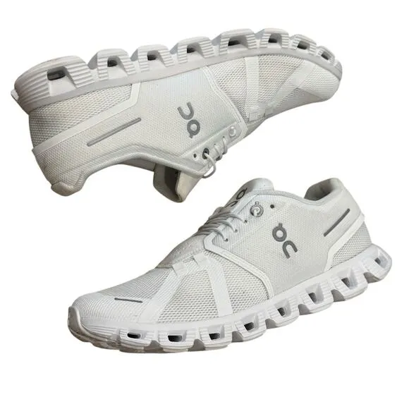 On Running Cloud 5 59.98376 Trainers Shoes Sneakers Undyed White Size M9