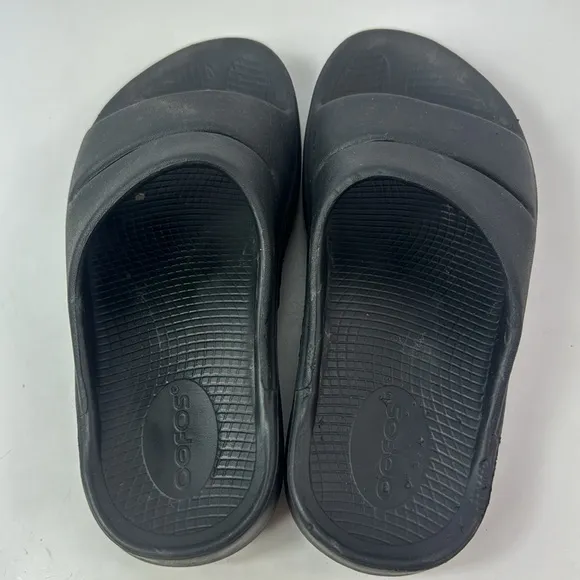 OOFOS OOaah Unisex Street Style Plain Shower Shoes