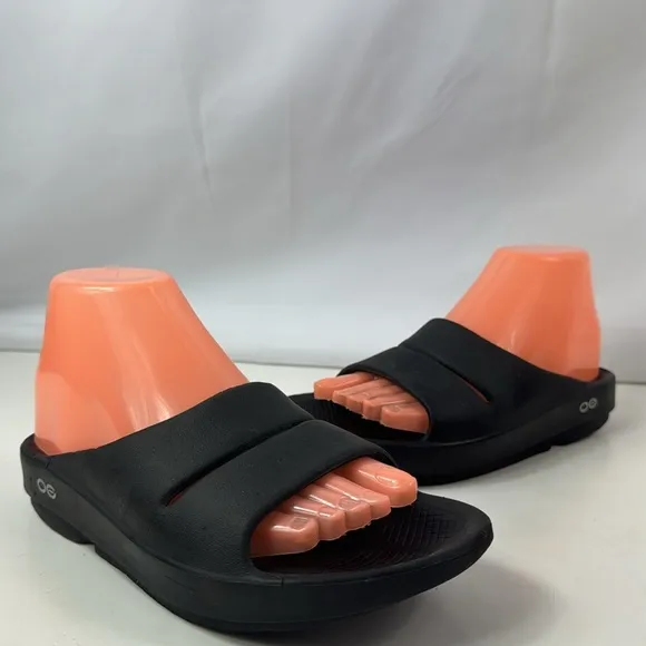 OOFOS OOaah Unisex Street Style Plain Shower Shoes