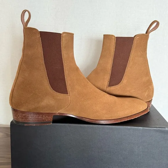 ORO The Damian Granada Chelsea Boots Brown Sz 12
